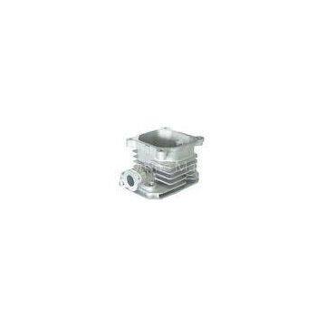 Silver Oil Tank Aluminum Alloy Die Casting Services With Sand Blast For Hydraulic Fluid