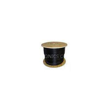 75 Ohm Dual RG6 Coaxial Cable with Messenger CE Standard for CCTV CATV Transmission