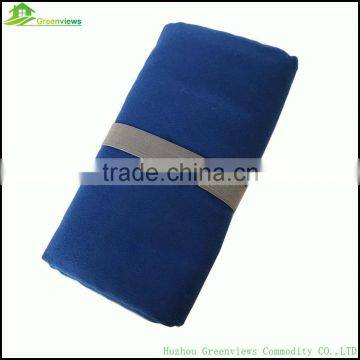 Wholesale travel towel with mesh bag and loop microfiber suede sports towel with logo microfiber travel towels