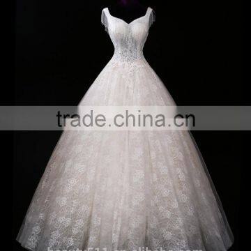 Wedding Gowns 2017 BridalNew Style Sweetheart Mermaid Chiffon Off-shoulder Mermaid Lace Wedding Dress A150 photo-2