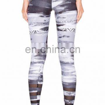 Custom Design Casual Yoga Wear Sex Compression Pants Women Printed Fitness Leggings photo-3