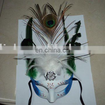 party carnival masquerade ball feather dance mask MPM-062