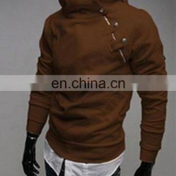 Fashion Mens Slim Fit Designed Hooded Sweatshirt Jumper Top Jacket Coats Hoodies photo-4