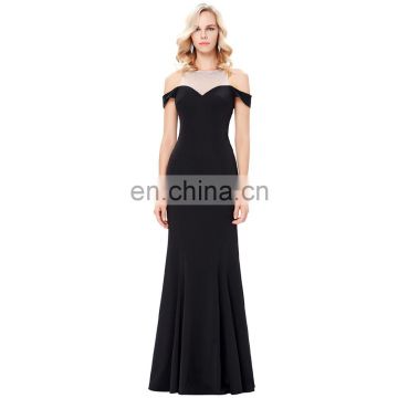 Kate Kasin Sexy Drop Shoulder Drop Shoulder Mermaid Asymmetric Evening Dress 2017 KK001016-1