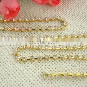 2017 new fashion rhinestone cup chain