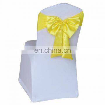 2015 Wholesale Wedding Ceremony Decoration Yellow Sash