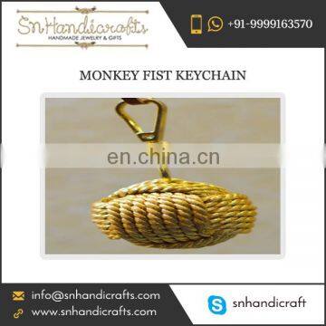 Designer Monkey Fist Keychain from Established Trader of Indian Market at Best Available Rate