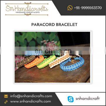 Well Woven Quality Fabrics Made 550 Paracord Bracelet Available in Various Colours