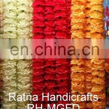 Exclusive Multicolor Marigold Garlands Heavy Look