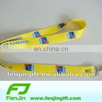 simple model promotional lanyard promotion cord lanyards