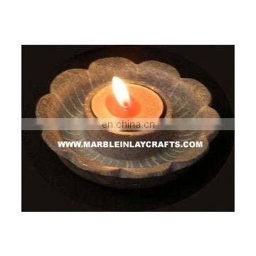 Natural Stone Candle Holder