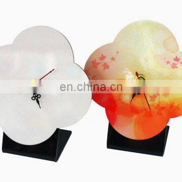 Sublimation MDF Wall Clock for Home Decoration Sublimation MDF Desk Clock DIY Clock photo-5