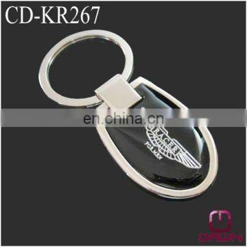 Promotional keychains with doming epoxy coating CD-KR267