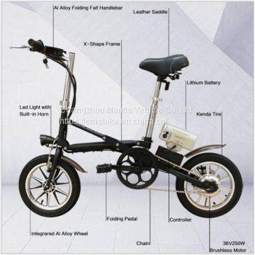 14inch CMS One Second Folding E-bike Beautiful photo-4