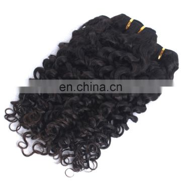 Brazilian remy human hair kinky curly weave virgin hair factory