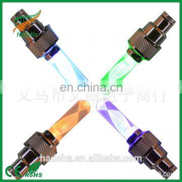 100% cheap emitting color same shell Car Bike LED Flash Tyre Light Wheel Valve Stem Cap Lamp Motorbicycle Wheel/bike valve light