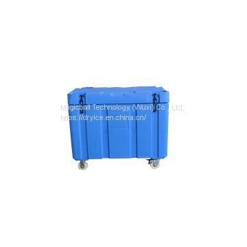 dry ice container 325L thermo box for  cryogenic transpotation