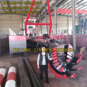 Sand Suction Dredger Strong Power 200mm Oil Tank