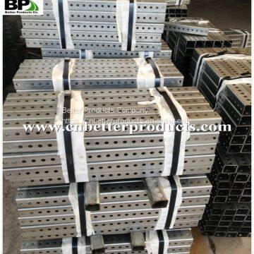 a large variety of traffic sign posts and installation hardware