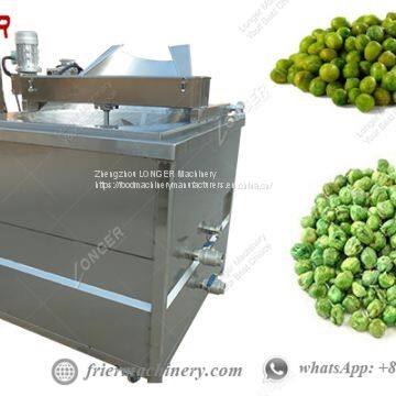 200KG/H Fully Automatic Continuous Fryers Machine for Green Peas Costs photo-2