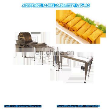 Electric Or Gas Spring Roll Making Samosa Pastry Sheet Machine