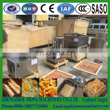 Potato Chips Frying Machine Price/ Deep Fryer/single tank electric fry equipment