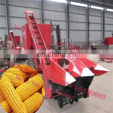 high efficiency and factory price 2 rows corn harvester