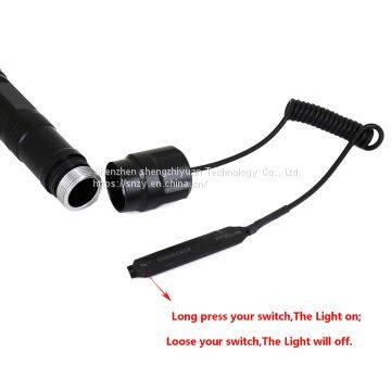 3t6 Flashlight Remote Control Tail Cap Tail Switch LED Torch Tactical Flashlamp Dedicated Pressure Switch photo-2