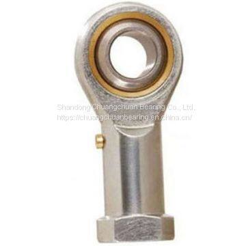 Stainless steel Male thread POS12 POS14 ball joint rod end bearing