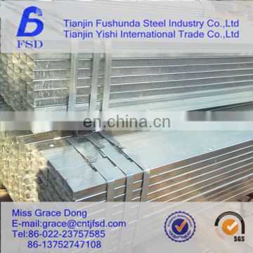 #Tianjin best quality galvanized steel pipes with threading ends