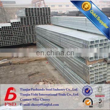 # High quality 3x2 steel rectangular tube BS1837