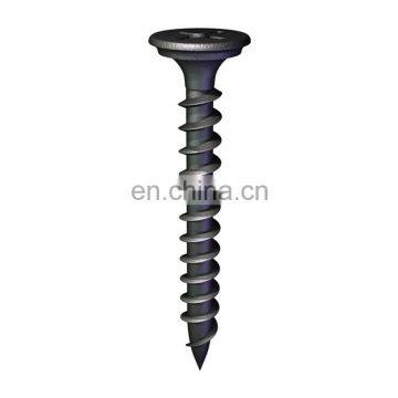 Phillips bugle head gypsum black phosphated drywall screw