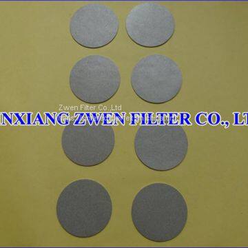 Stainless Steel Porous Filter Disc