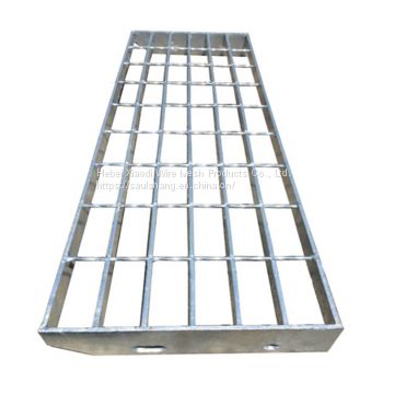 Metal material for building construction hot dipped galvanized steel grating