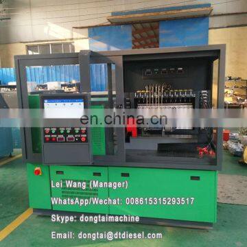 High pressure common rail test benchcat pump test two oil tank JHDS cr825 common rail diesel injector