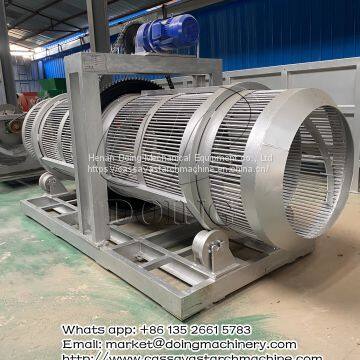 High quality cassava cleaning machine in cassava processing line