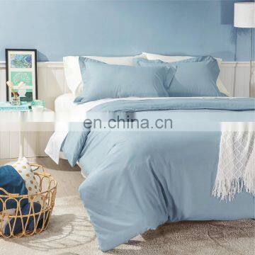 Christmas London Customized Winter Plain 100% Polyester Bed Sheets Duvet Cover Bedlinen Bed Set photo-7