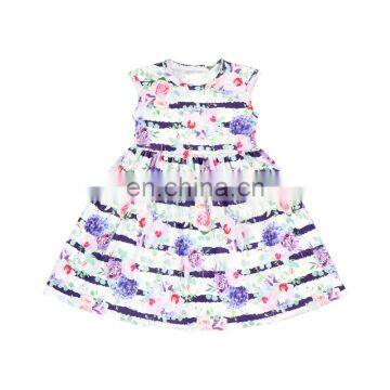 Cute Toddler Floral Printed Dress Summer Dress Baby Girl Dresses