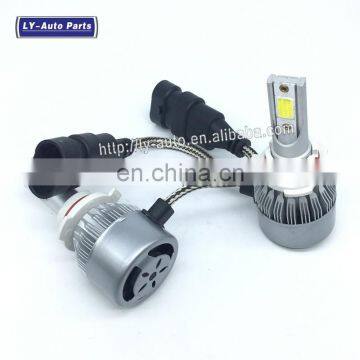 HID Lamp 9006 HB4 LED Headlight Bulb Kit Set Low Beam 6000K 60W 7600LM White Light W/Plug photo-2