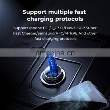 JOYROOM Dual Usb Car Charger pd Adapter Current Car Charger Converter 20w 18W for Iphone12 photo-4