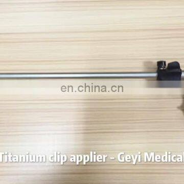 Reusable laparoscopic  titanium clip applier clip applicator