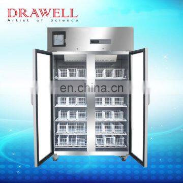 500 Liter Medical Freezer Refrigerator for Blood Bank 4 Degree