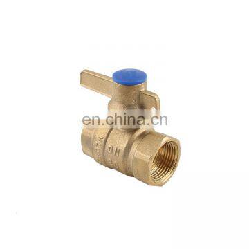 Lockable Brass Ball Valve With mechanical Handle