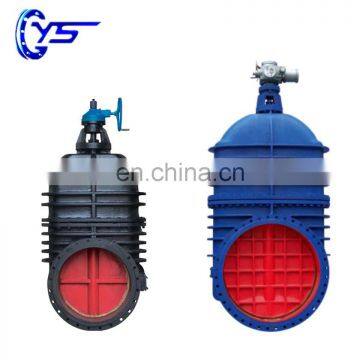 Motarized Ductile Iron Grey Iron Gate Valve With Actuator for Water Vapour Oil