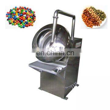 sugar coated gummy bear candy small peanut burger coating machine