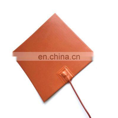 100 12V Silicone Heater 100C Silicone Heater Pad