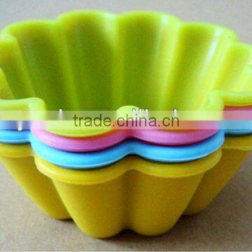 Silicone baking cup,Silicone cupcake mold,Silione cake mold,