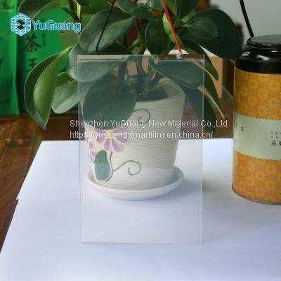 PDLC Self Adhesive Smart Film Tint Intelligent Privacy Switchable Glass for Window Door photo-5