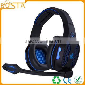 Fashion New Led Light Big Size Gaming Headset With USB Connector for Cool photo-3