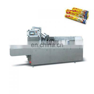 High Speed Automatic Horizontal Box Cartoning Machine For Preservative Film